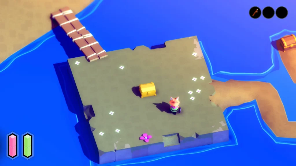 Location of fairy puzzle 4 in the indie game TUNIC