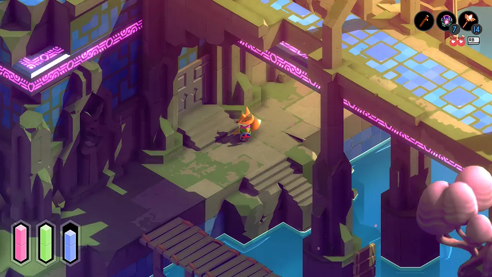 Location of the second sword in the indie game TUNIC